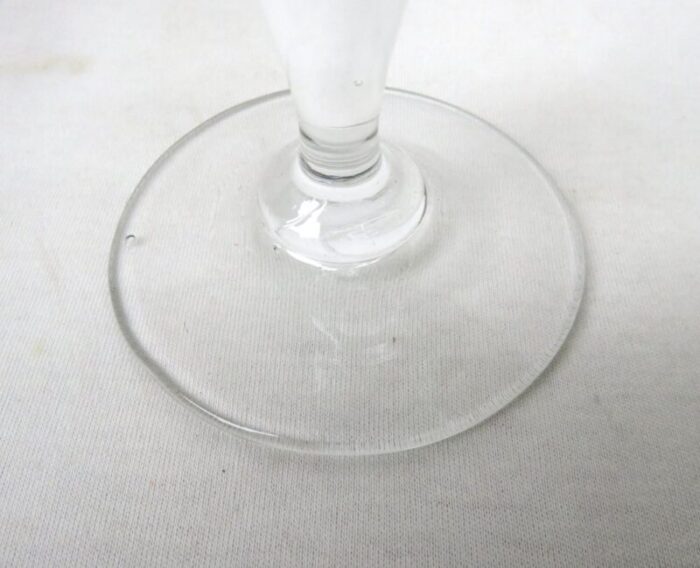 large glass wine glasses france set of 7 10