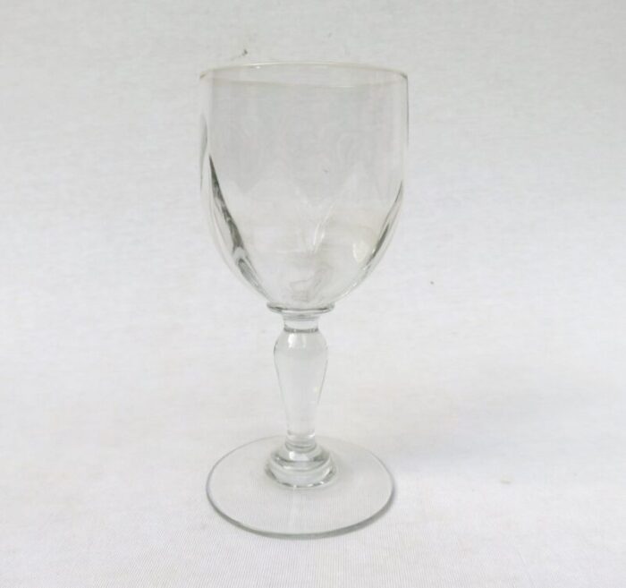 large glass wine glasses france set of 7 4