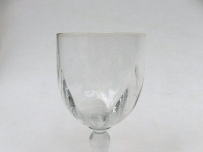 large glass wine glasses france set of 7 5