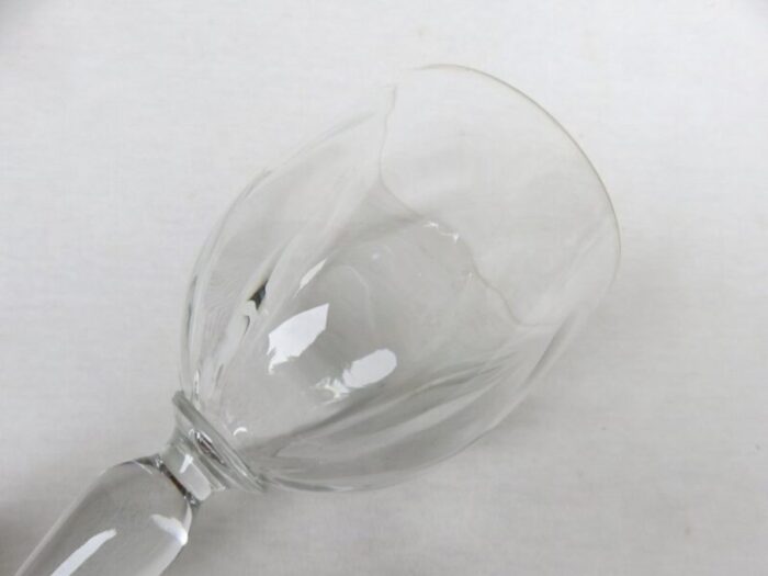 large glass wine glasses france set of 7 6