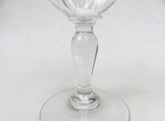 large glass wine glasses france set of 7 9