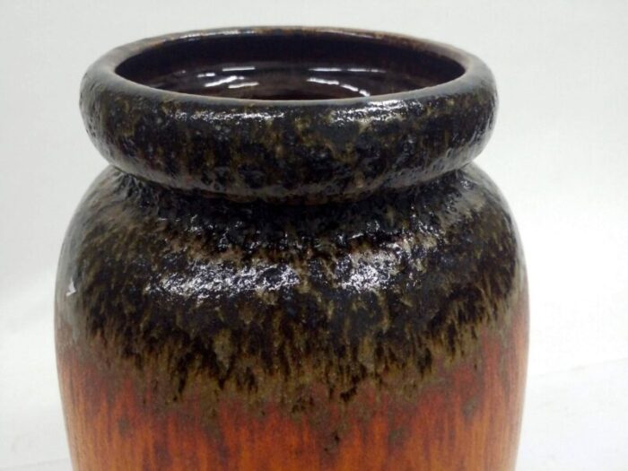 large glazed ceramic floor vase 1970s 5