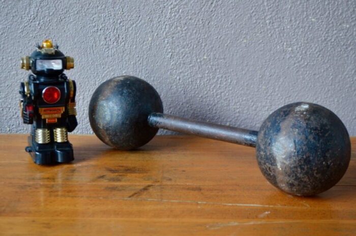 large industrial dumbbells 1920s 5