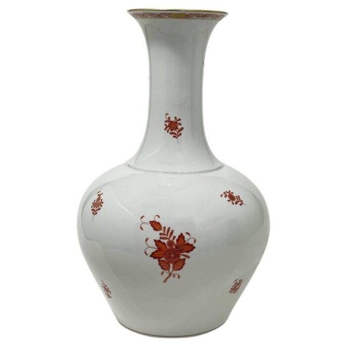 large porcelain vase from herend hungary 1960s 1