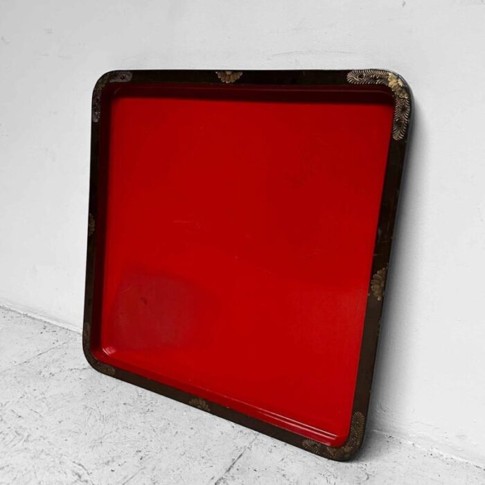 large taisho era urushi lacquer tray japan 1920s 6