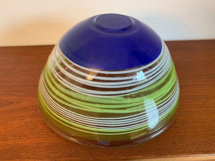 large vilnius glass studio bowl lithuania 1990s 10