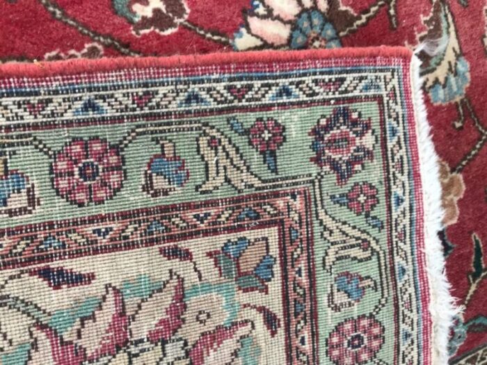 large vintage tabriz rug 15