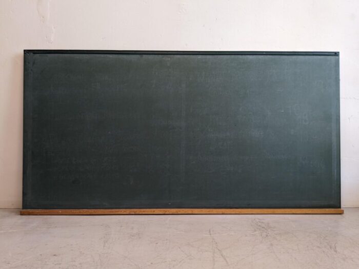 large wall mounted school board 1960s 2