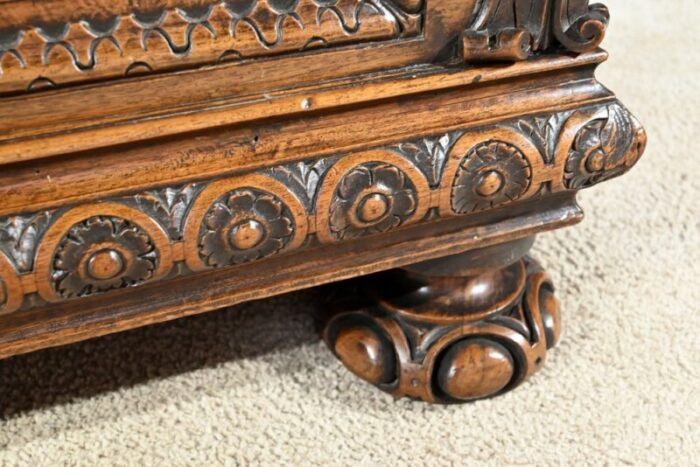 late 18th century renaissance french walnut chest 19