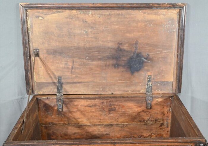 late 18th century renaissance french walnut chest 25