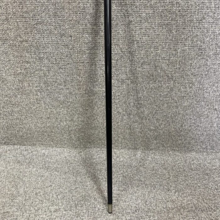 late 19th century engraved walking cane 9032