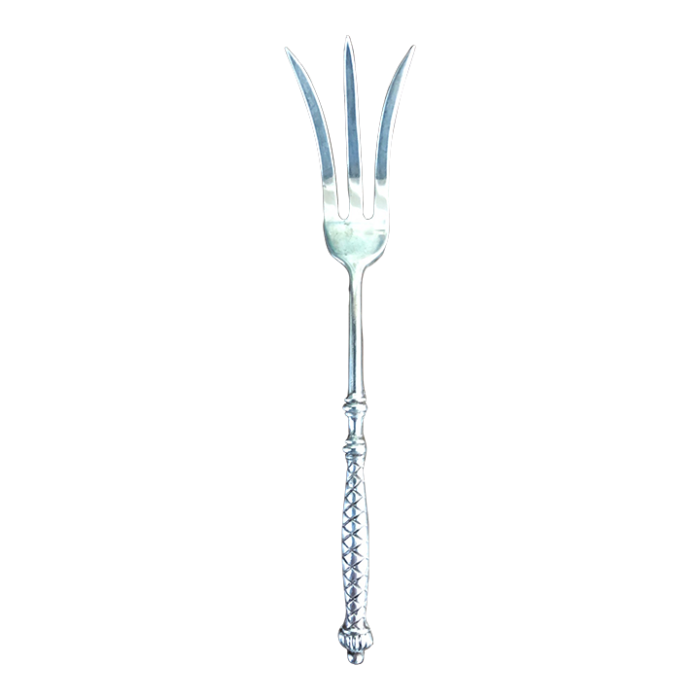 late 19th century gorham sterling silver lemon fork 5470