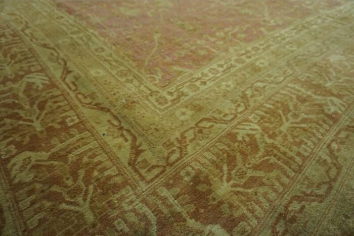 late 19th century indian agra carpet 3920