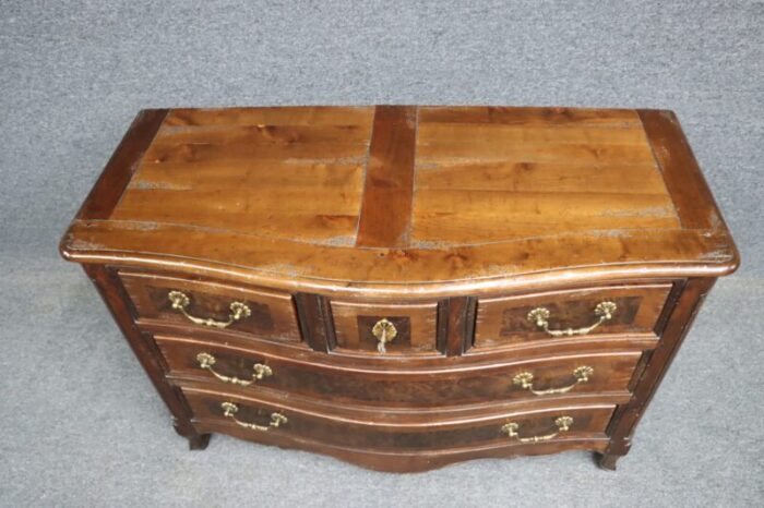 late 19th century rustic country french commode 5344