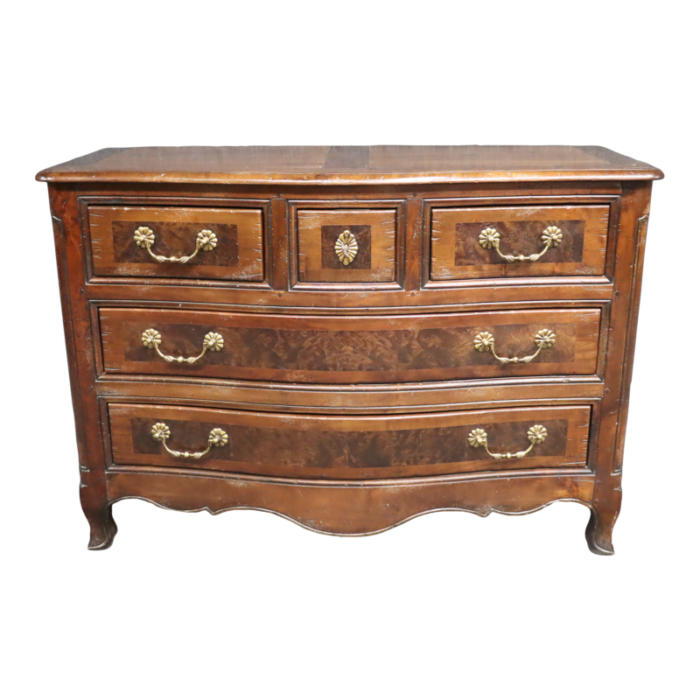 late 19th century rustic country french commode 5917