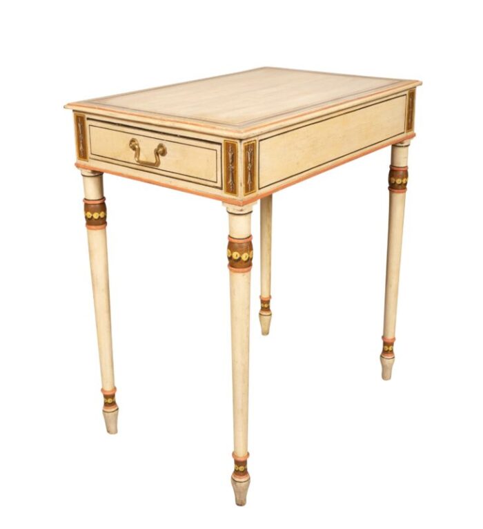 late george iii painted end tables a pair 7651