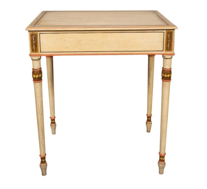 late george iii painted end tables a pair 8265