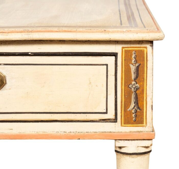 late george iii painted end tables a pair 8290