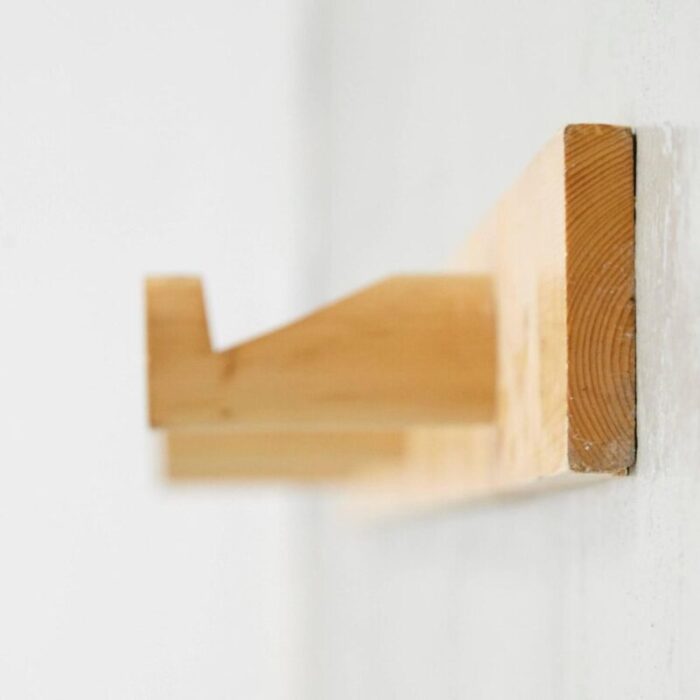 les arcs pine coat rack by charlotte perriand 1960s 2