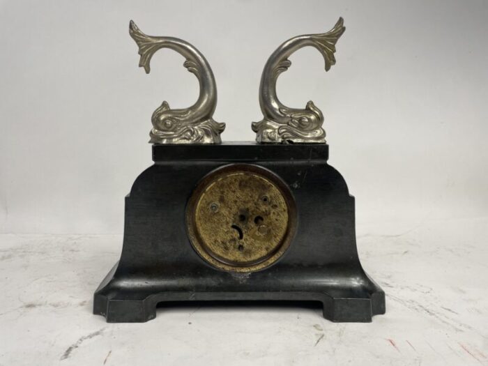 liberty clock with fish 1920s 8957