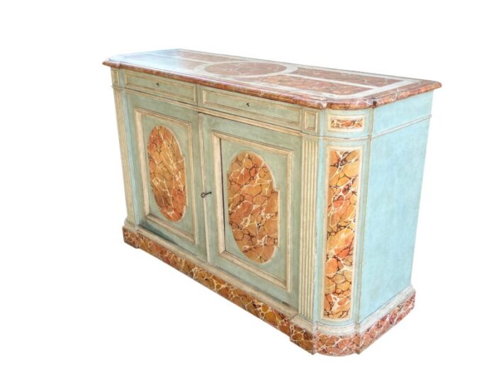 louis philippe faux marble cabinet 1638