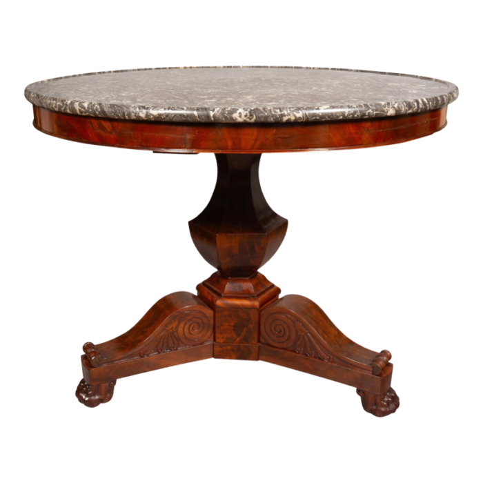 louis philippe mahogany center table 1508