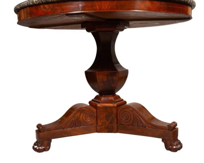 louis philippe mahogany center table 4904