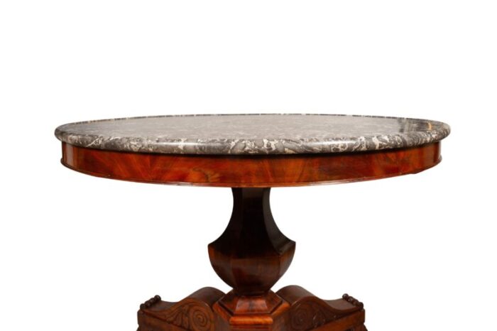 louis philippe mahogany center table 7183