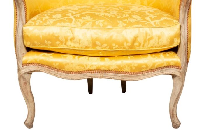 louis xv painted bergere 6007