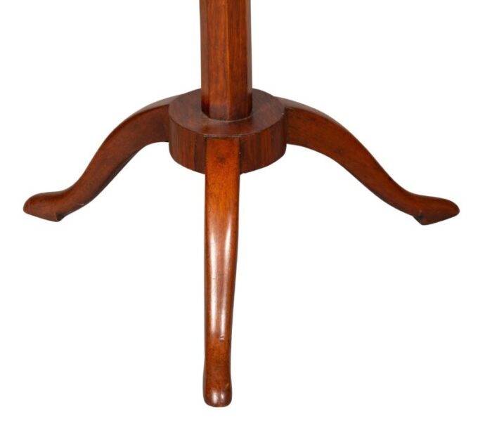 louis xvi style mahogany floor lamp 7309