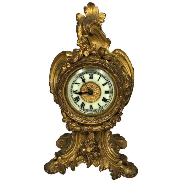 louis xvi style mantel clock late 19th century 1