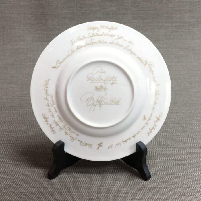 magic flute white bread plates by bjorn wiinblad for rosenthal set of 4 2