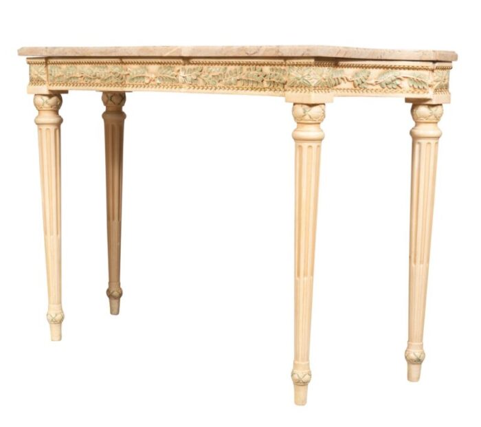 maison jansen painted console tables a pair 4622