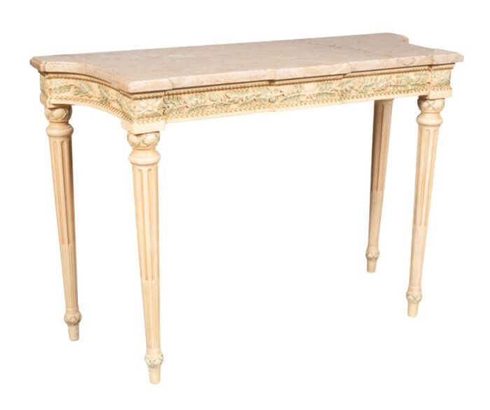 maison jansen painted console tables a pair 7918