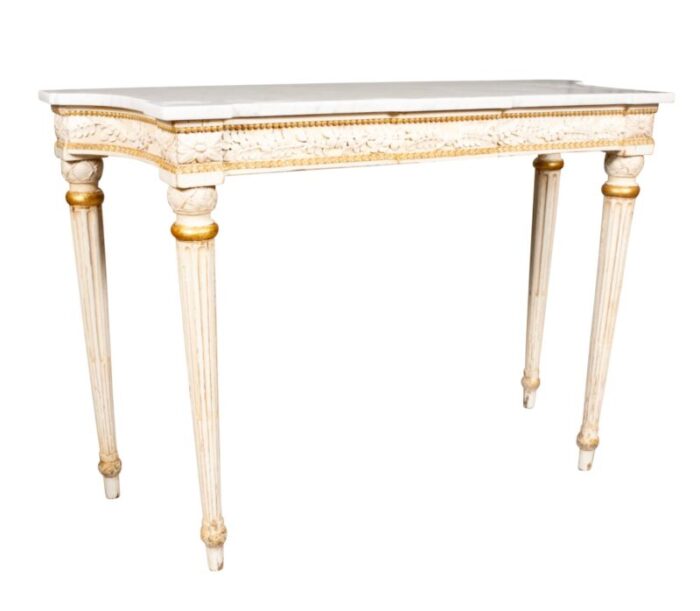 maison jansen painted console tables from the waldorf towers a pair 5117