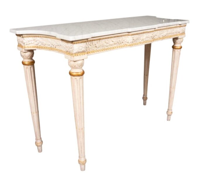 maison jansen painted console tables from the waldorf towers a pair 5999