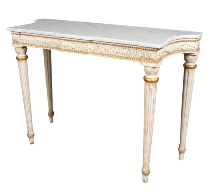 maison jansen painted console tables from the waldorf towers a pair 9039