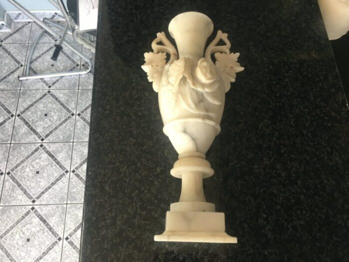 marble vase 1900s 1