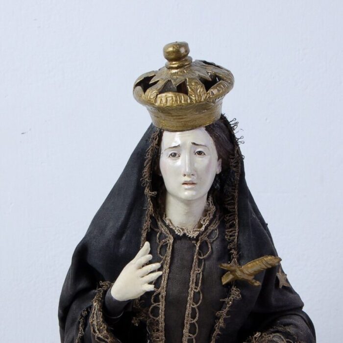 maria addolorata figurine in ceramic 11