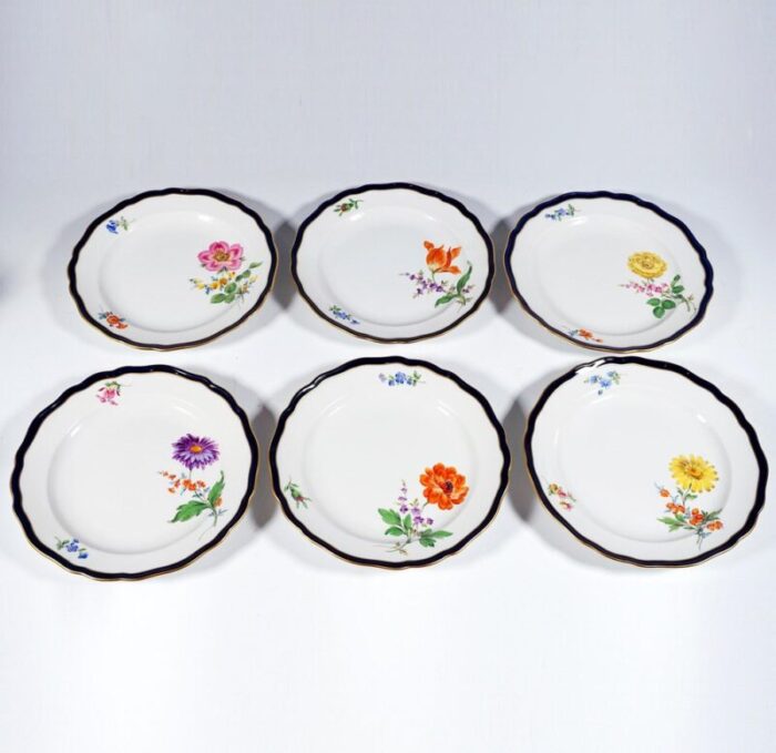 meissen coffee dessert set 1950s set of 21 6