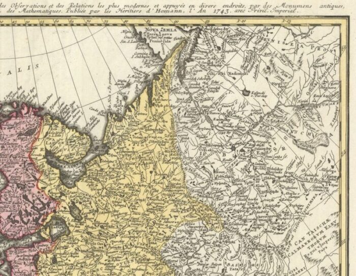 mid 18th century map of europe showing the spread of religions 5