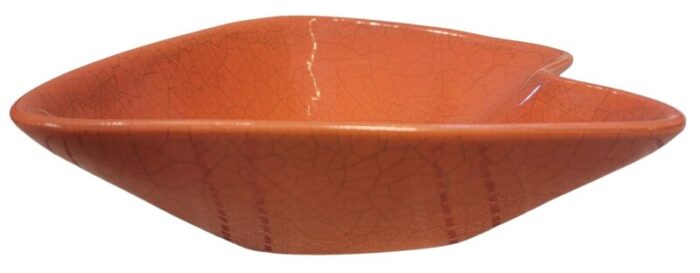 mid century abstract ceramic bowl 5616