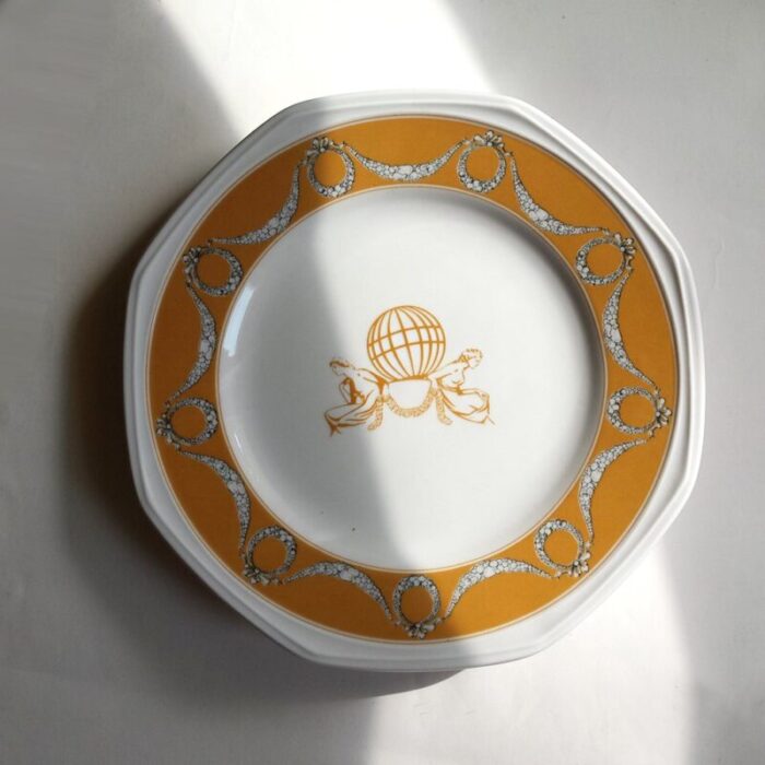 mid century atlantic hotel kempinski wall plate from porzellanfabrik schoenwald 1983 2