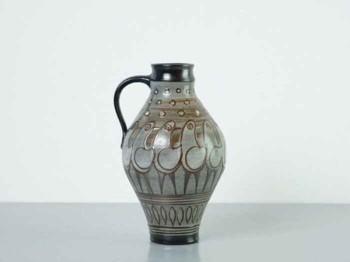 mid century danish ceramic vase 1960s 1