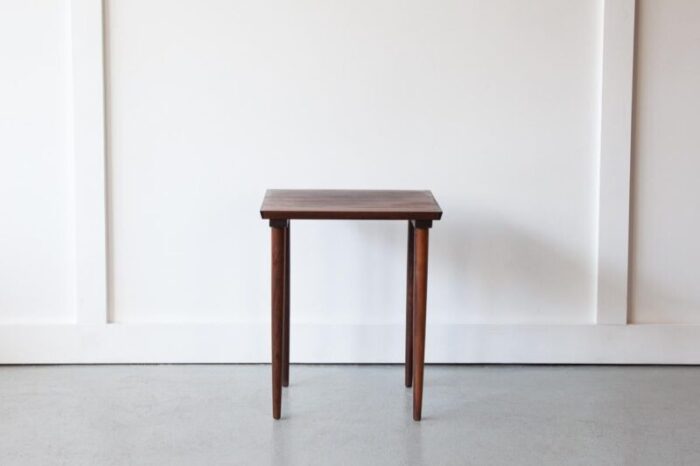 mid century danish rosewood side table 1960s 5067