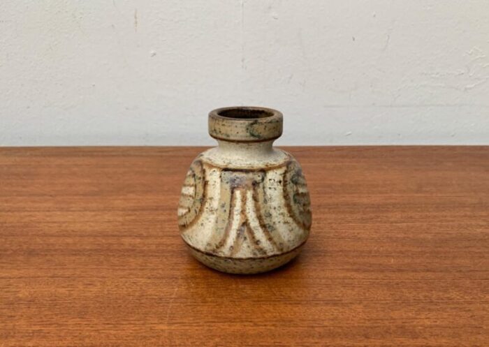 mid century danish studio pottery vase from soholm 1960s 14