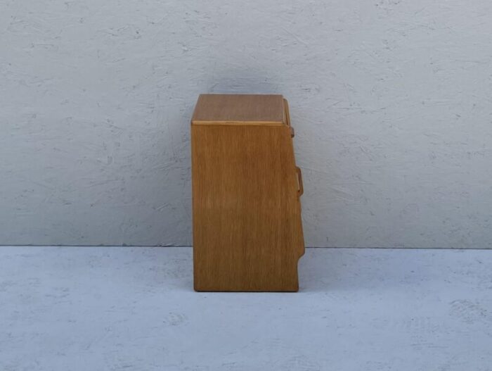 mid century danish style bedside cabinet in oak from g plan 2509