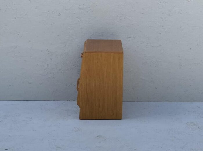 mid century danish style bedside cabinet in oak from g plan 2989