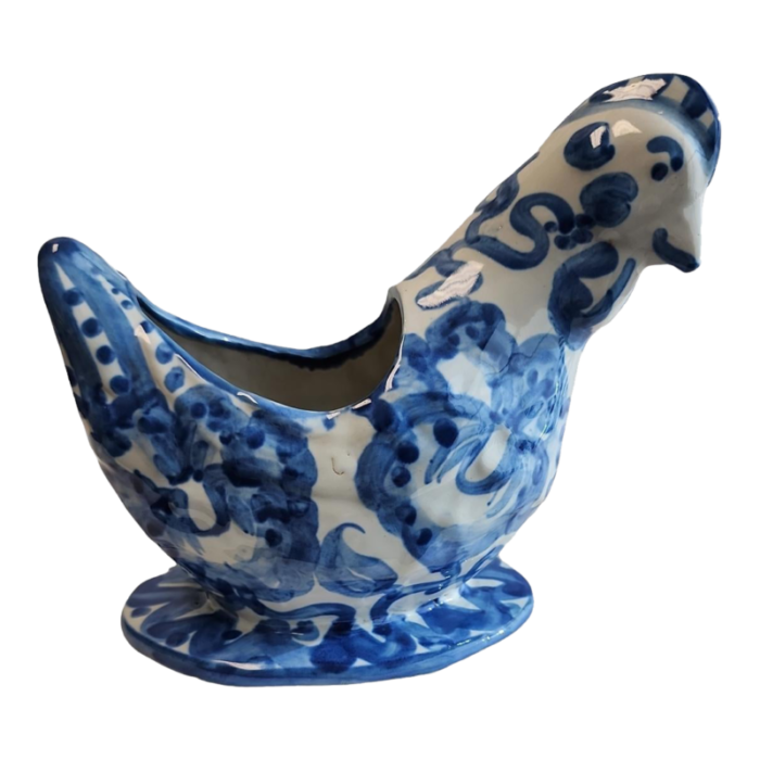 mid century early ma hadley pottery chicken 9454