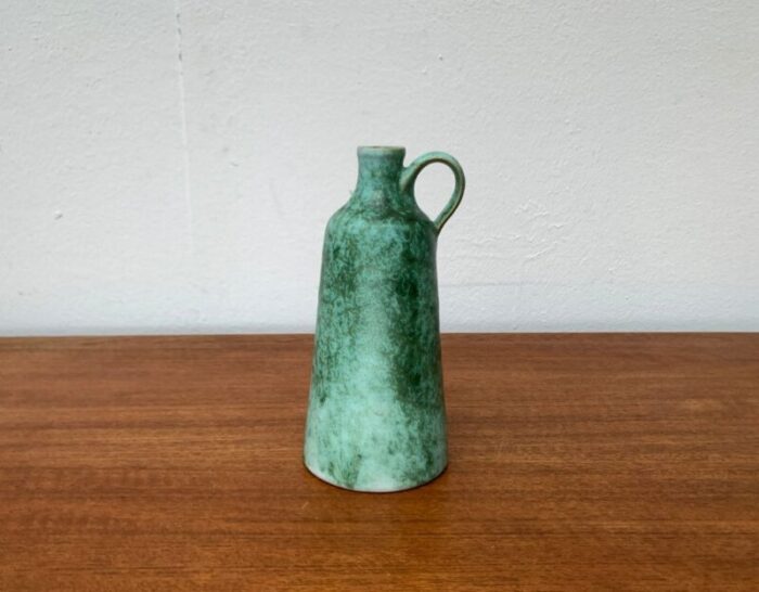 mid century east german gdr minimalist studio pottery carafe vase by kerstin ralf unterstab for kunsttoepferei unterstab ktu 1960s 1